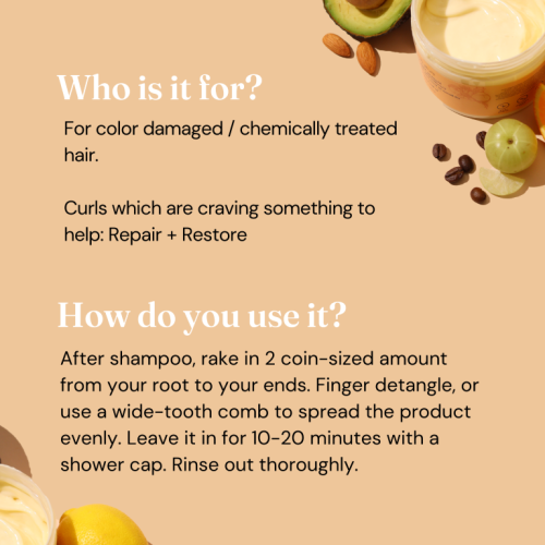 Fix My Curls : Moisture Melt Deep Conditioning Hair Mask - 150gm