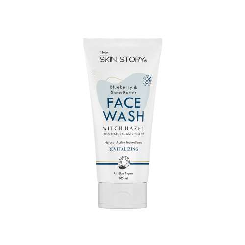 The Skin Story: Shea Butter & Blueberry Facewash - Revitaliser - 100 ml