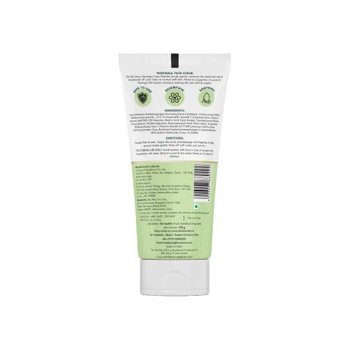 The Skin Story: Moringa Face Gentle Scrub - Deep Cleansing Exfoliator - 100 gm
