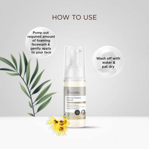 The Skin Story: Advanced Foaming Facewash - 100ml