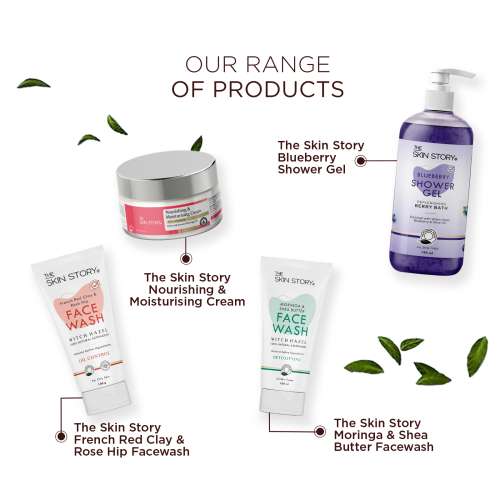 The Skin Story: Shea Butter & Blueberry Facewash - Revitaliser - 100 ml