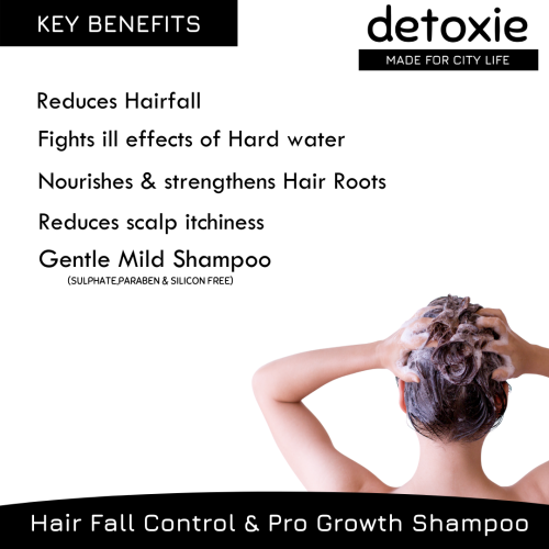 Detoxie: Hair Fall Control Shampoo (200 ml)