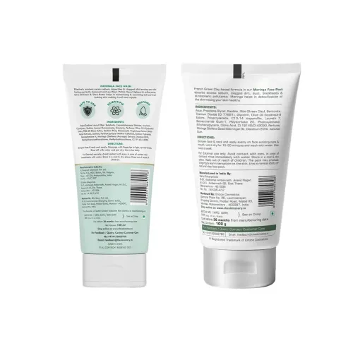 The Skin Story: Moringa Care Duo ( Face Wash + Face Pack)