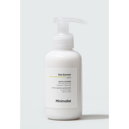 Minimalist: Oat Extract 06% Gentle Cleanser - 120ml