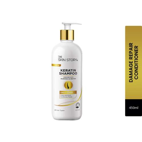 The Skin Story: Keratin Shampoo - Daily Care - 450ml