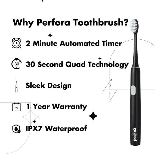 Perfora: Electric Toothbrush - Dark Night