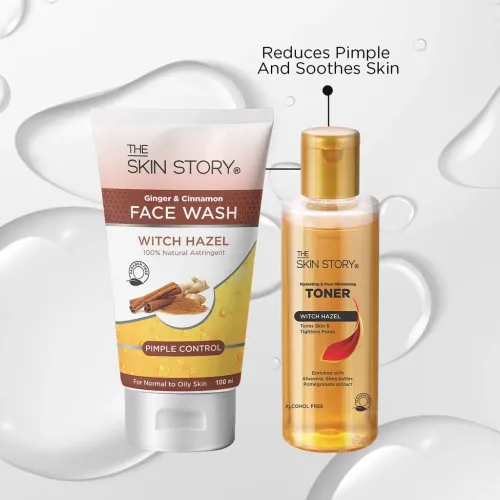 The Skin Story: Pimple Care Duo ( Face Wash + Toner)