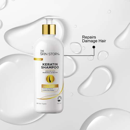 The Skin Story: Keratin Shampoo - Daily Care - 450ml