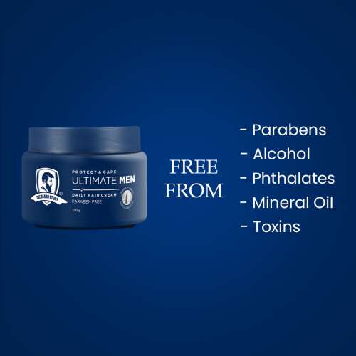 The Beard Story: Protect & Care Ultimate Men Daily Hair Cream - 100gm