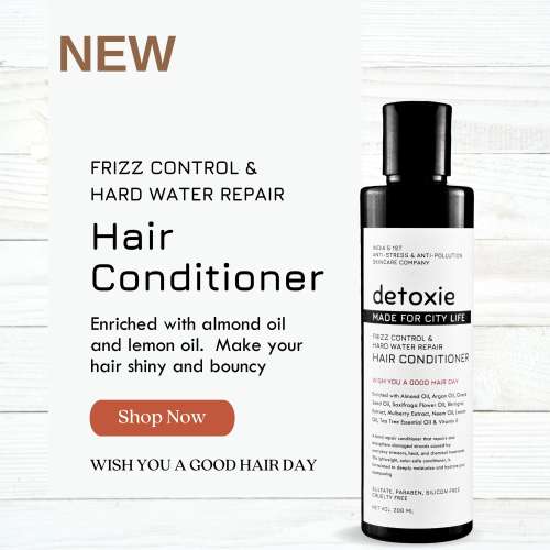 Detoxie: Frizz Control & Hard Water Repair Hair Conditioner - 200ml