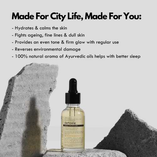 Detoxie: Calming & Clarifying Ultra Glow Face Oil - 30ml