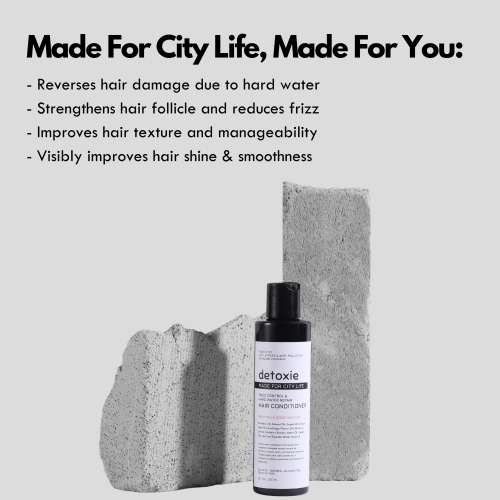 Detoxie: Frizz Control & Hard Water Repair Hair Conditioner - 200ml