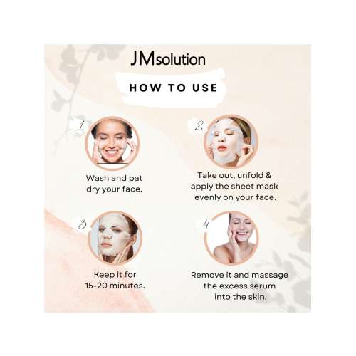 JMsolution: Water Luminous Silky Cocoon Sheet Mask - Pack of 4