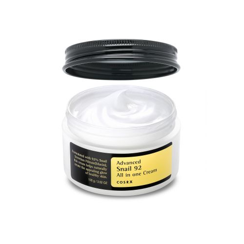 COSRX: Snail Mucin 92  All In One Cream | Deep Hydration | For Skin  Moisturising | Snail Mucin | Barrier Repair | 100g