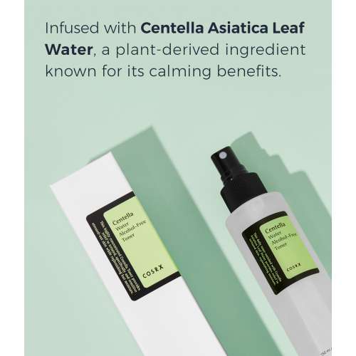 COSRX: Centella Water AlcoholFree  Toner | Hydrating Toner | Korean Skincare | Skin Prep | 150ml