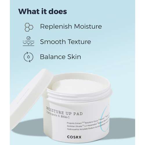 COSRX: One Step Moisture Up Pad - 70 pcs