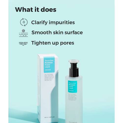COSRX: Two In One Poreless Power Liquid  | Korean Skincare | Minimising Pores| Beauty | 100ml
