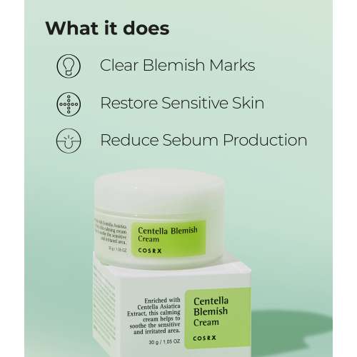 COSRX: Centella Blemish Cream - 30ml