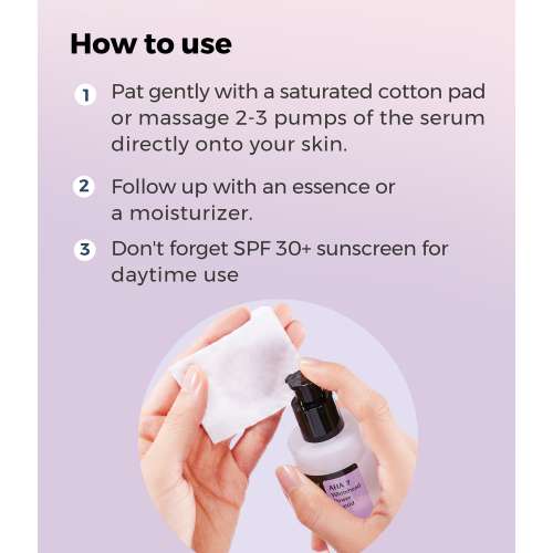 COSRX: AHA 7 Whitehead Power Liquid Exfoliant Essence | Deep Hydration | Glass Skin | Exfoliation | Pore Care | Smooth Skin | 100ml