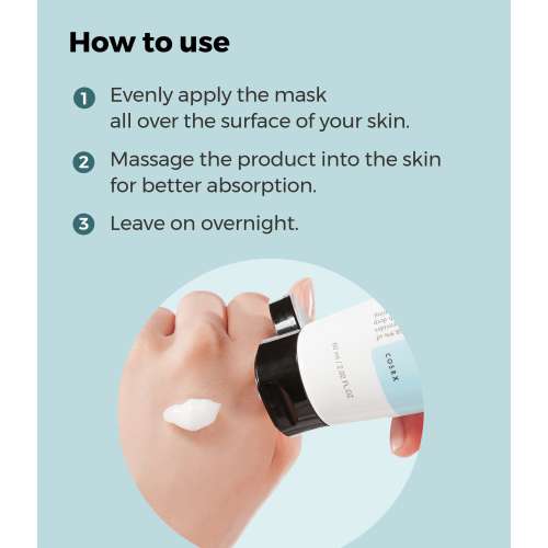 COSRX: Ultimate Nourishing Rice  Face Mask | Korean Skincare | Overnight Mask | Hydrating Mask | 60ml