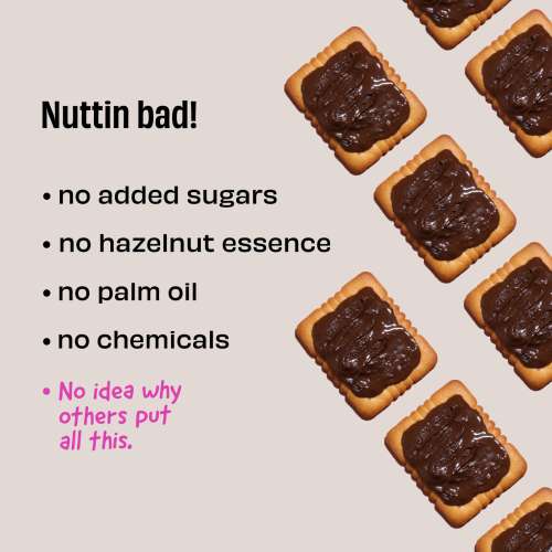 The Whole Truth: Hazelnut Spread - Creamy - 200g - No Added Sugar - No Palm Oil - No Preservatives - No Artificial Flavour