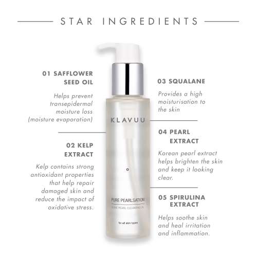 Klavuu: Pure Pearlsation Divine Pearl Cleansing Oil - 150 ml