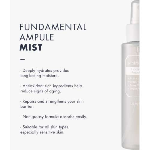 Klairs: FundamentalÃ Ampule Mist - 125ml