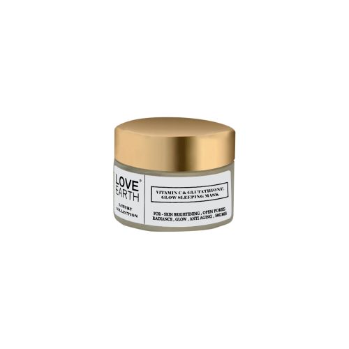 Love Earth: Vitamin C and Glutathione Glow Sleeping Mask - 50gm