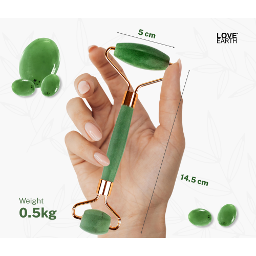 Love Earth: Jade Face Roller - 100gm