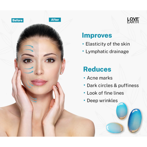 Love Earth: Opalite Face Roller - 100gm