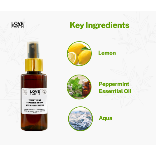 Love Earth: Toilet Seat Sanitizer - 100ml