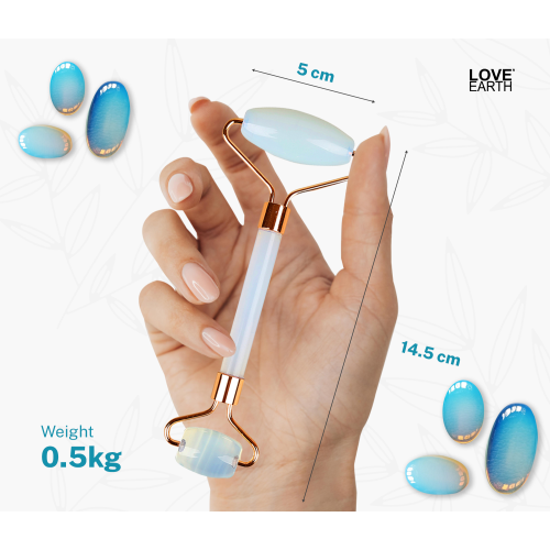 Love Earth: Opalite Face Roller - 100gm