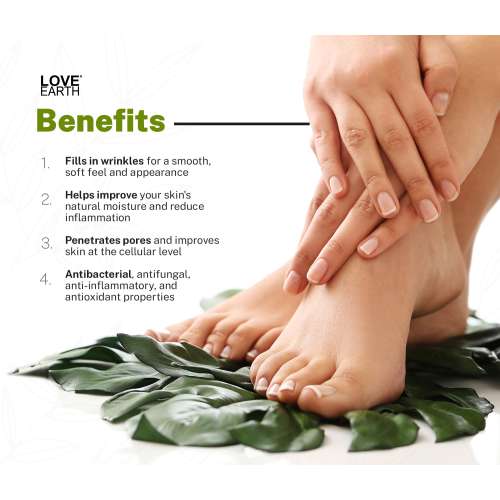 Love Earth: Organic Foot Cream - 50g