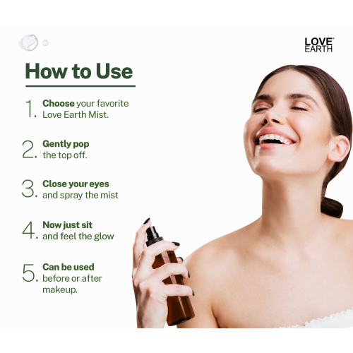 Love Earth: Jasmine Face Mist - 100ml