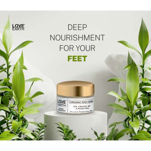 Love Earth: Organic Foot Cream - 50g