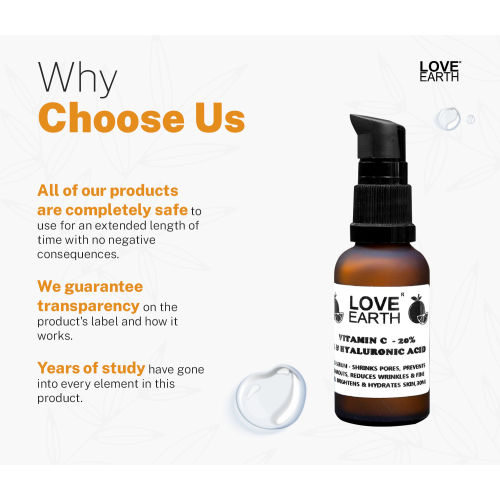 Love Earth: Vitamin C Serum - 30ml