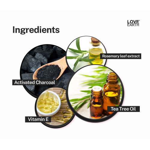 Love Earth: Charcoal Peel Off Mask - 50g