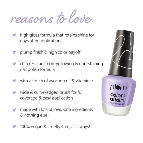 Plum: Plum Color Affair Nail Polish Summer Sorbet Collection | Black Currant - 159 ()