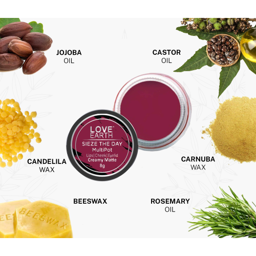 Love Earth: Lip & Cheek Tint - Sieze The Day - 8gm