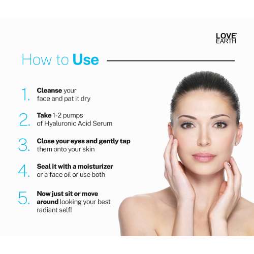 Love Earth: Hyaluronic Acid Serum - 30ml