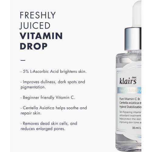 Klairs: Freshly Juiced Vitamin Drop 35ml