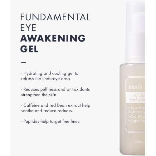 Klairs: Fundamental Eye Awakening Gel - 35 ml