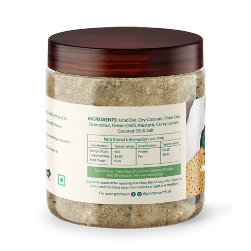 Good Graze: Green Coconut Chutney - 125 g