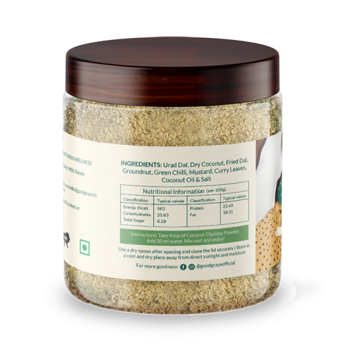 Good Graze: Pudina Coconut Chutney - 125 g