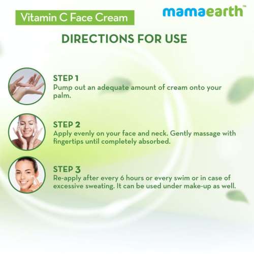 Mamaearth: Vitamin C Cream for skin brightening - 50gm