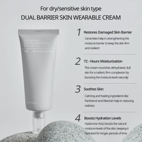 Celimax: Dual Barrier Skin Wearable Cream (50ml)