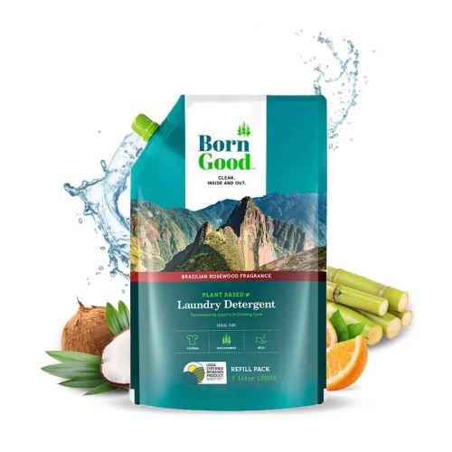 Born Good: Brazilian Rosewood - Plant Based Liquid Laundry Detergent - 1000ml Refill