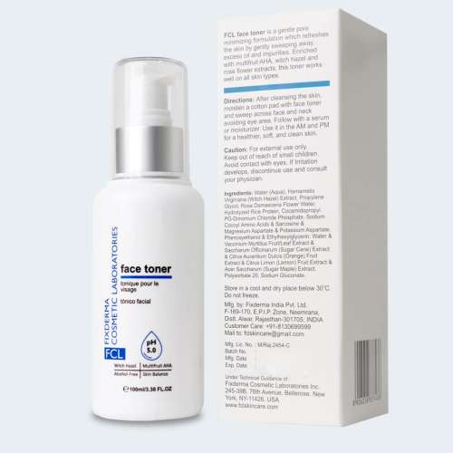 Fixderma Cosmetic Laboratories: Face Toner - 100ml