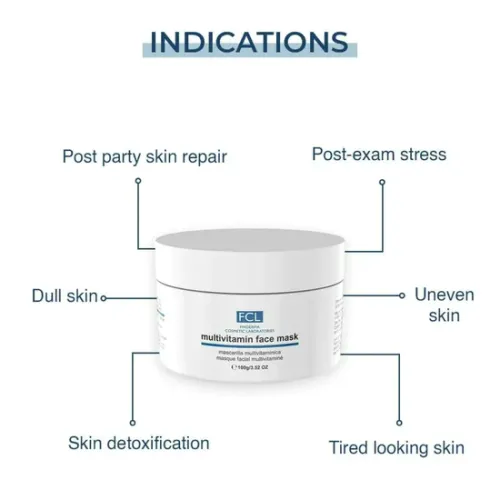 Fixderma Cosmetic Laboratories: Multivitamin Face Mask - 10gm