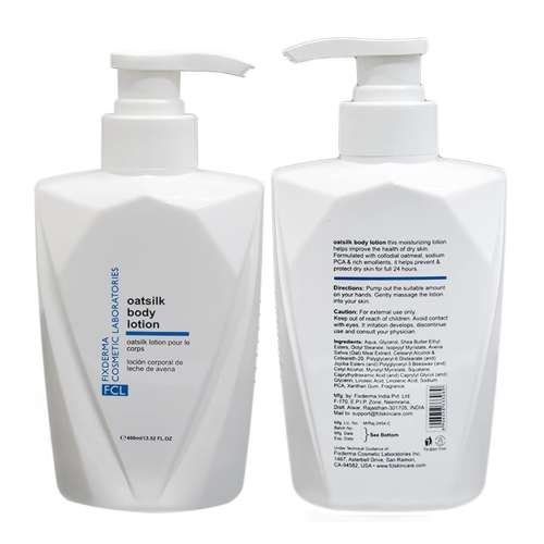 Fixderma Cosmetic Laboratories: Oat Silk Body Lotion - 400ml